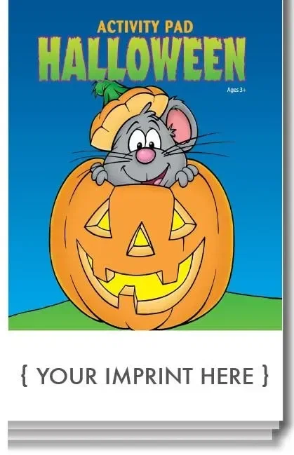 Promotional Happy Holiday Kids Activity Pad - FSC Certified Paper
