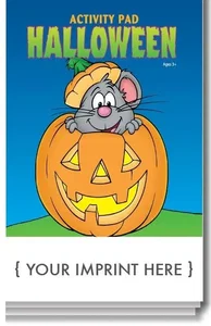Promotional Happy Holiday Kids Activity Pad - FSC Certified Paper