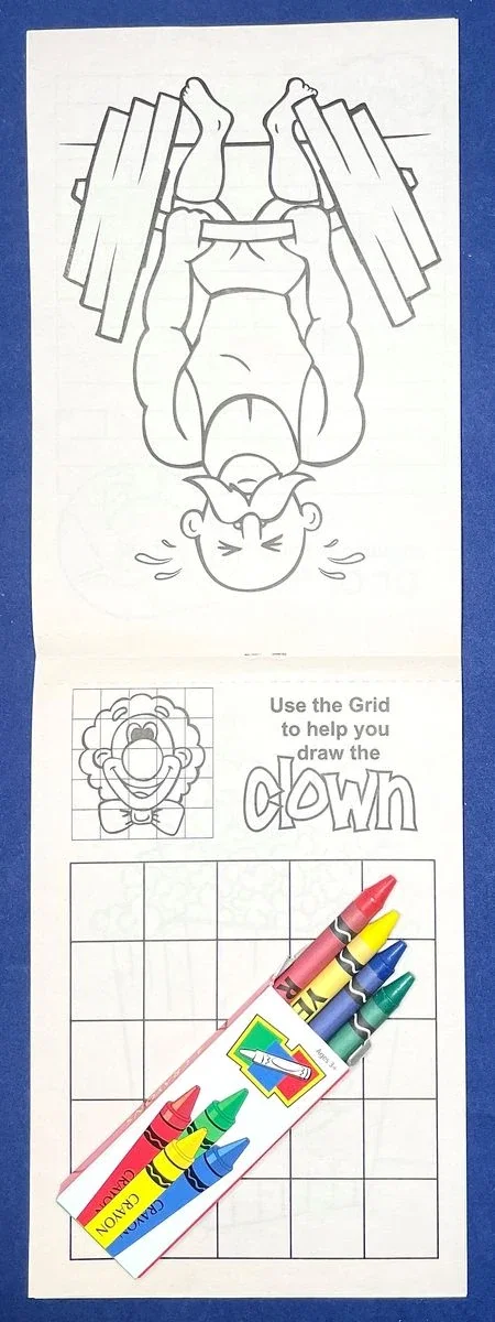 Promotional Logo Circus Fun Children’s Activity Pad — view 2