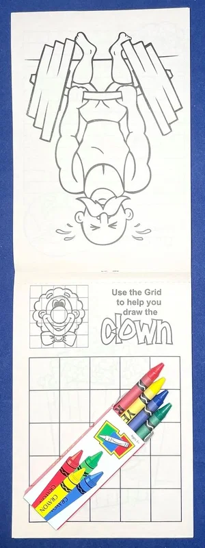 Promotional Logo Circus Fun Children’s Activity Pad — view 2
