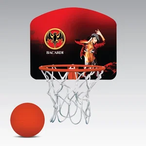 Promotional Micro Basketball Hoop Set (Over-the-Door, Cubicle & Trash Can Mount)