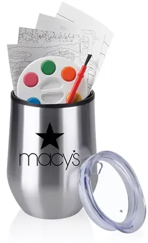 Adult Paint Set & Wine Tumbler — view 4