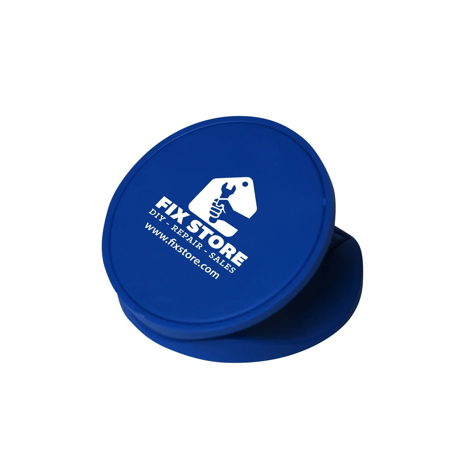 Imprinted Prop Bot Phone Holder — Blue — view 3