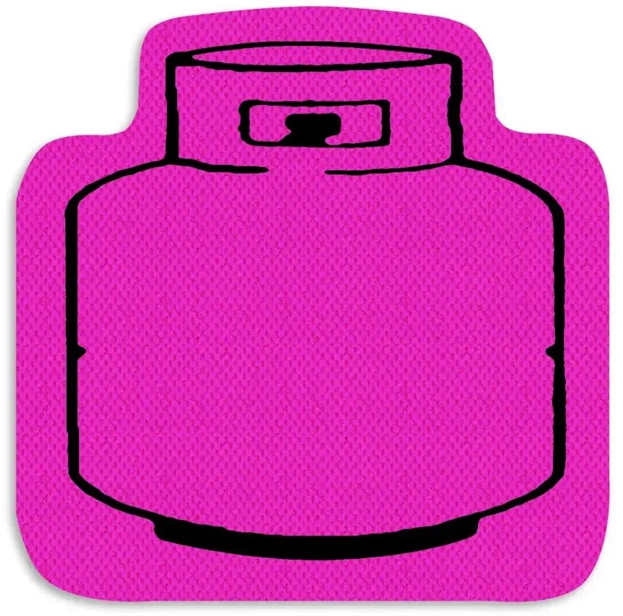Propane Tank Jar Opener. Propane tank-shaped natural rubber jar opener for kitchen giveaways, view 2