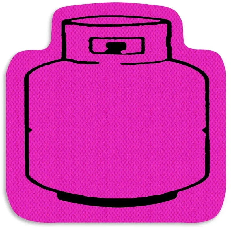 Propane Tank Jar Opener. Propane tank-shaped natural rubber jar opener for kitchen giveaways, view 2