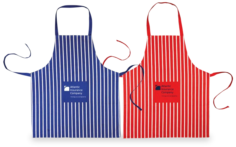 Pro's Choice Front-Pocket Kitchen Apron. Cotton front-pocket kitchen apron for restaurant staff uniforms