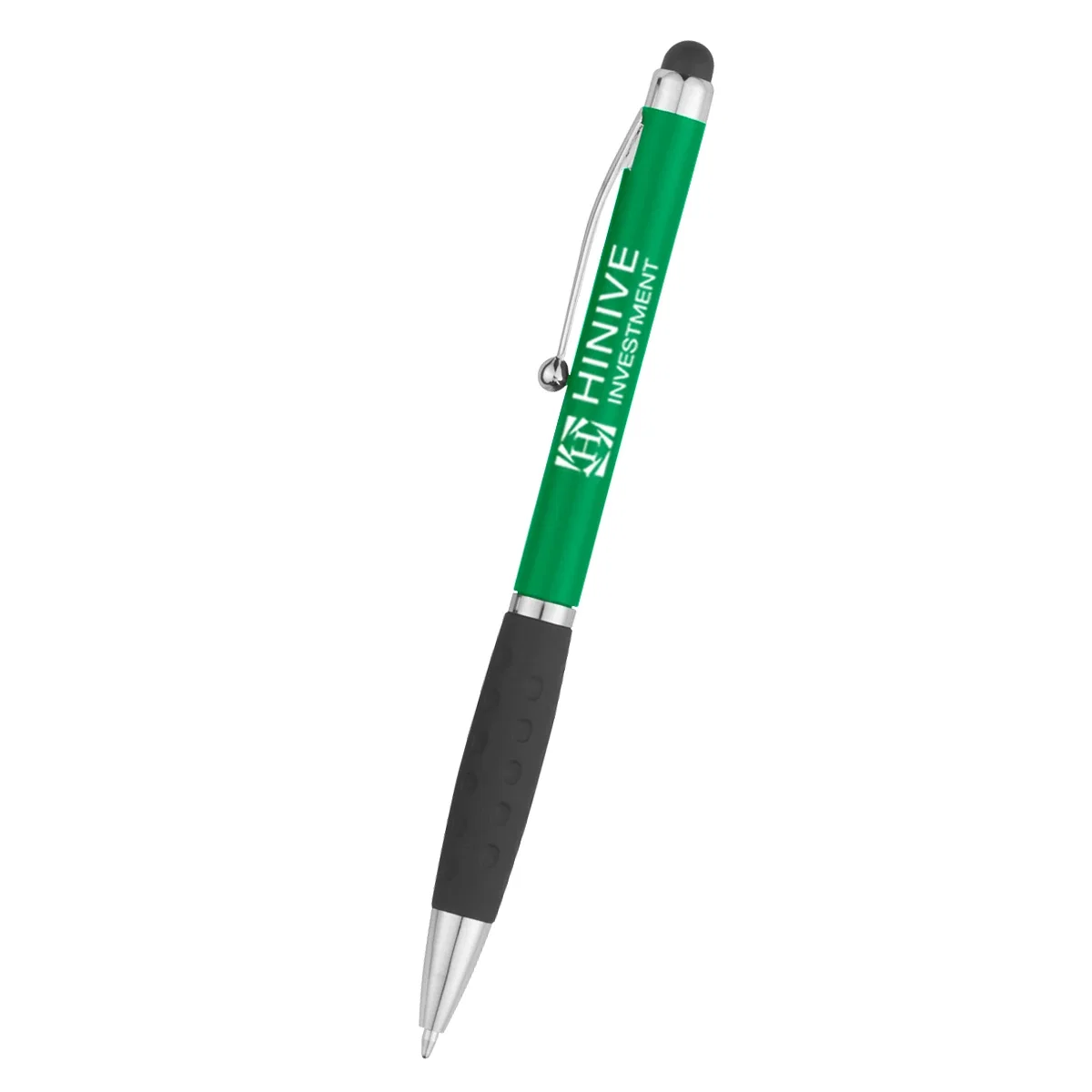 Pen angled to show the full length of its body