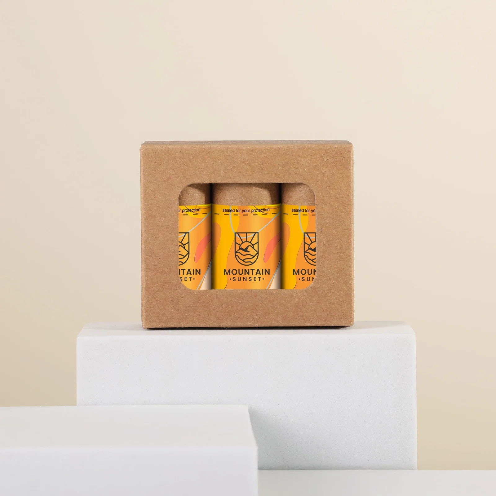 Pucker Pack: Mini Kraft Lip Moisturizer 3 Pack — view 2