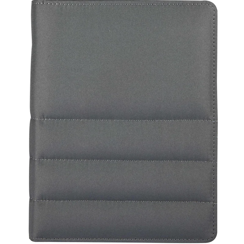 Puffer Zippered Padfolio with FSC® Recycled Paper — view 4