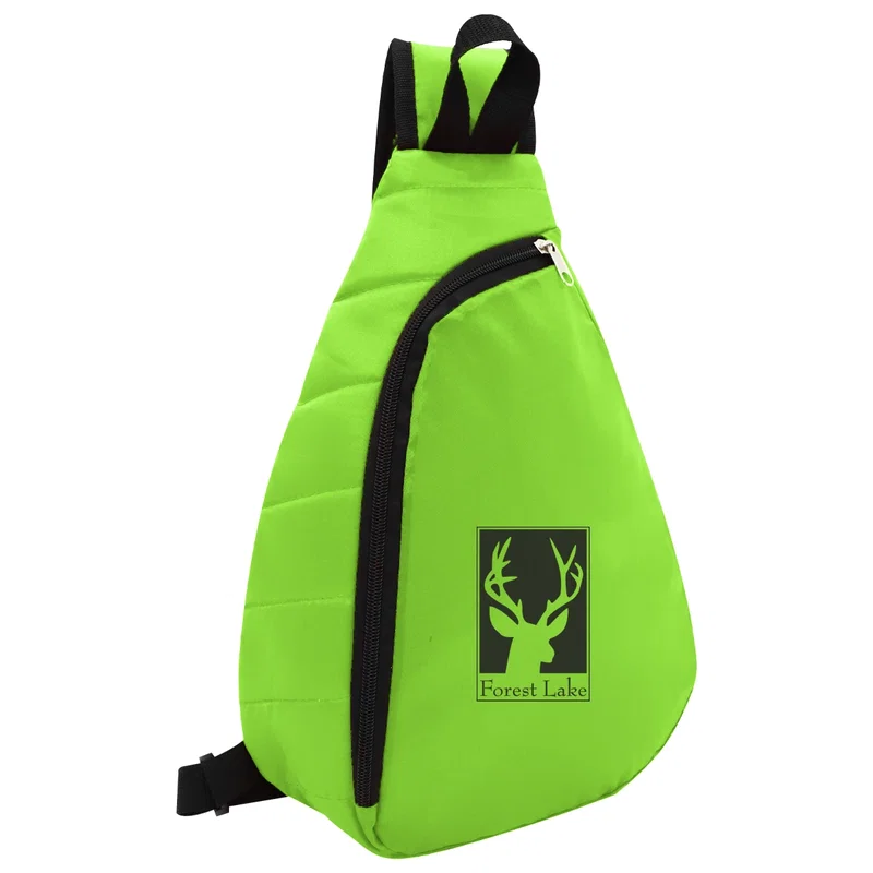 Promotional Puffy Sling Backpack — view 5