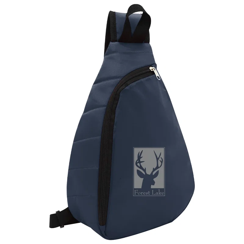 Promotional Puffy Sling Backpack — view 6