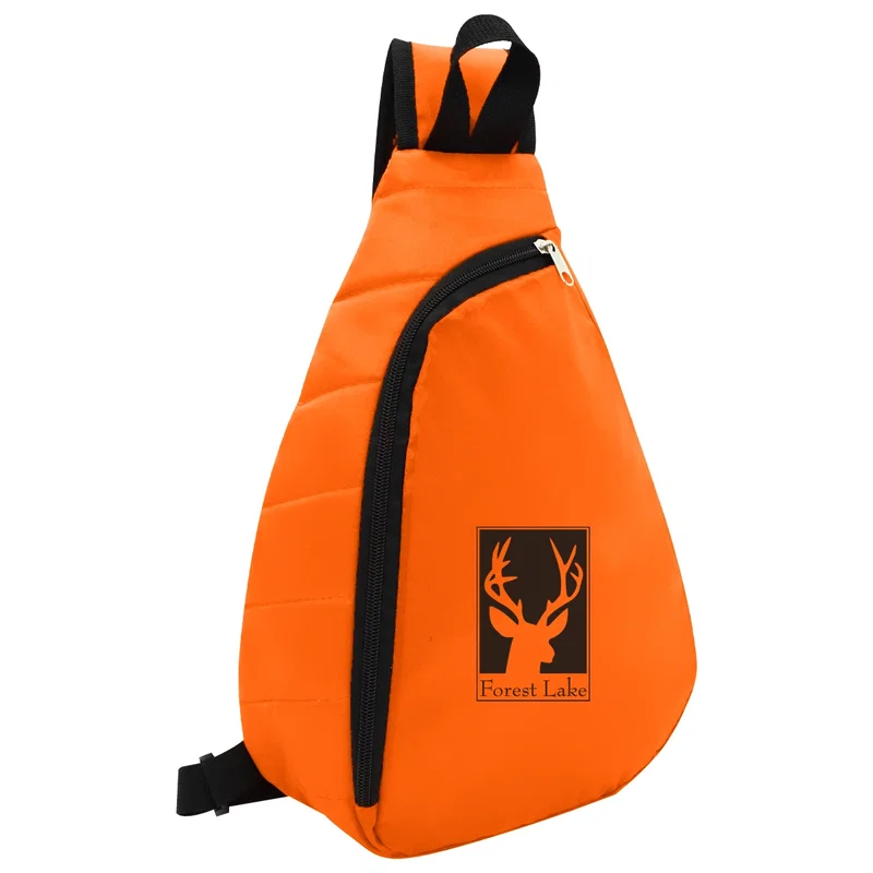Promotional Puffy Sling Backpack — view 7