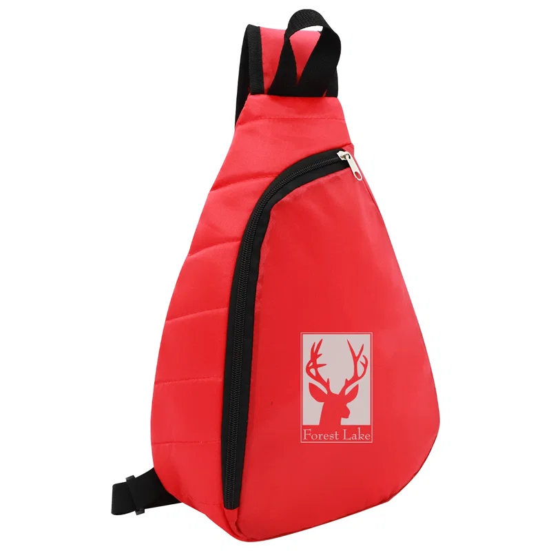 Promotional Puffy Sling Backpack — view 8