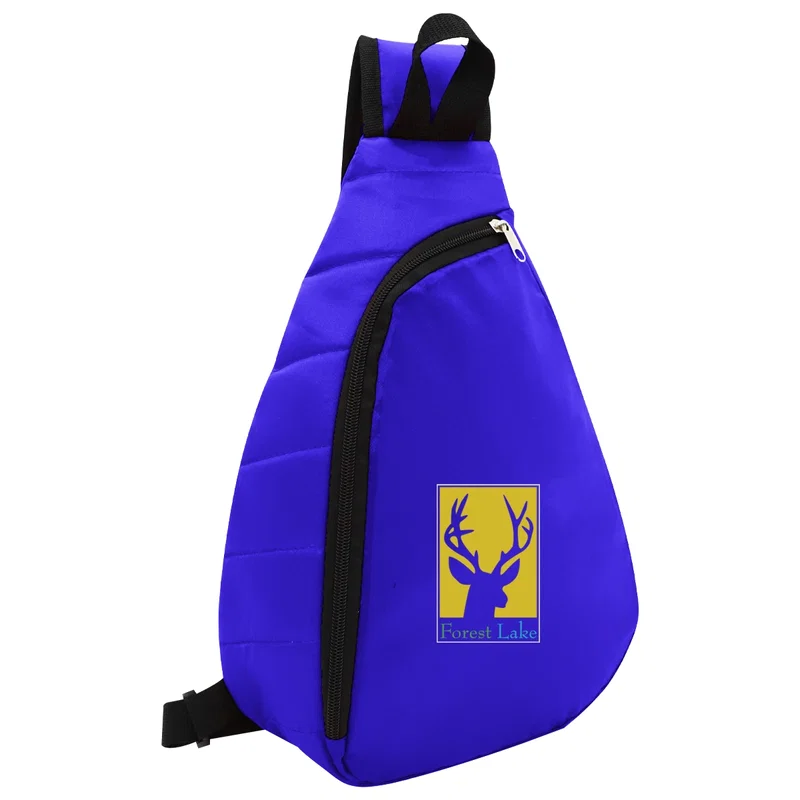 Promotional Puffy Sling Backpack — view 10