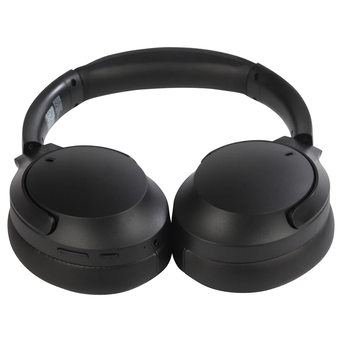 Pulse Active Noise Canceling Headphones worn by a model, lifestyle in-use shot