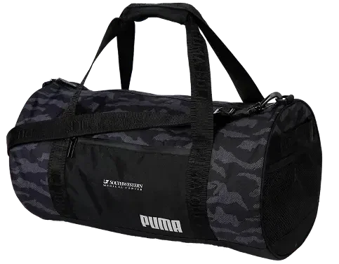 Personalized Puma Golf Barrel Bag (Black Camo)