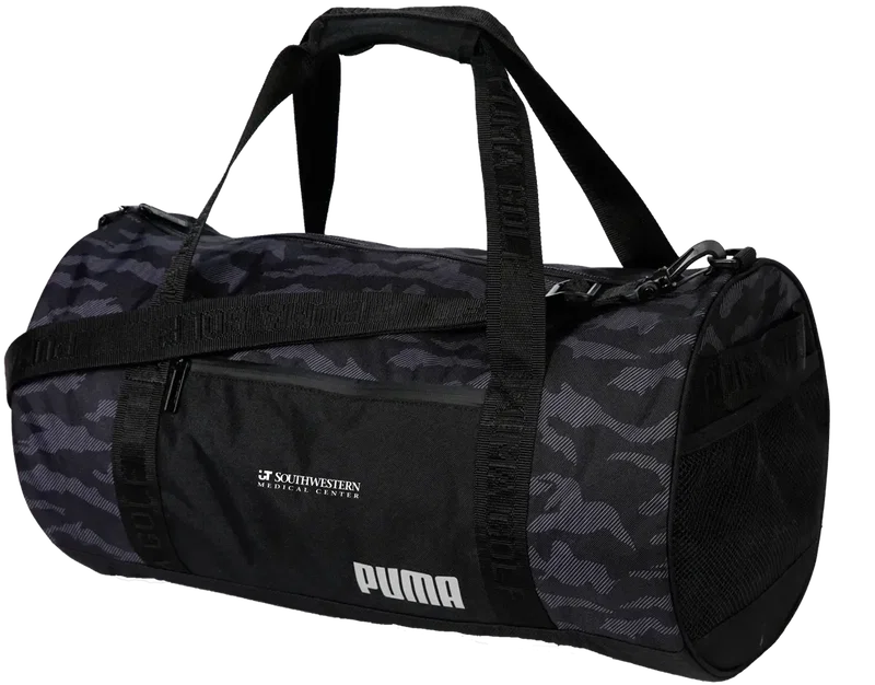 Personalized Puma Golf Barrel Bag (Black Camo) — view 2