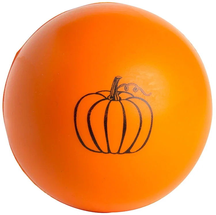 Personalized Pumpkin Stress Ball — view 4
