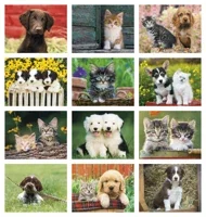 Good Value™ Puppies & Kittens - Stapled Calendar — view 4