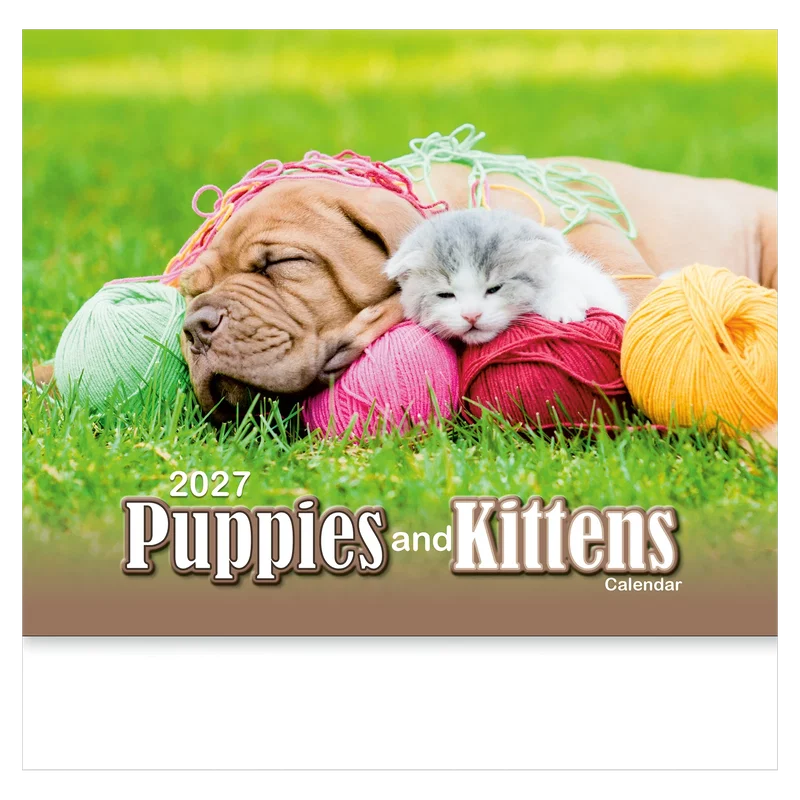 Puppies & Kittens Wall Calendar: 2025 Stapled — view 7