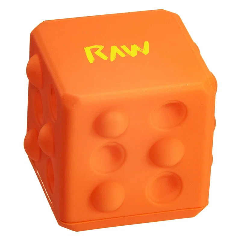 Push Pop Cube shown in an alternate color option