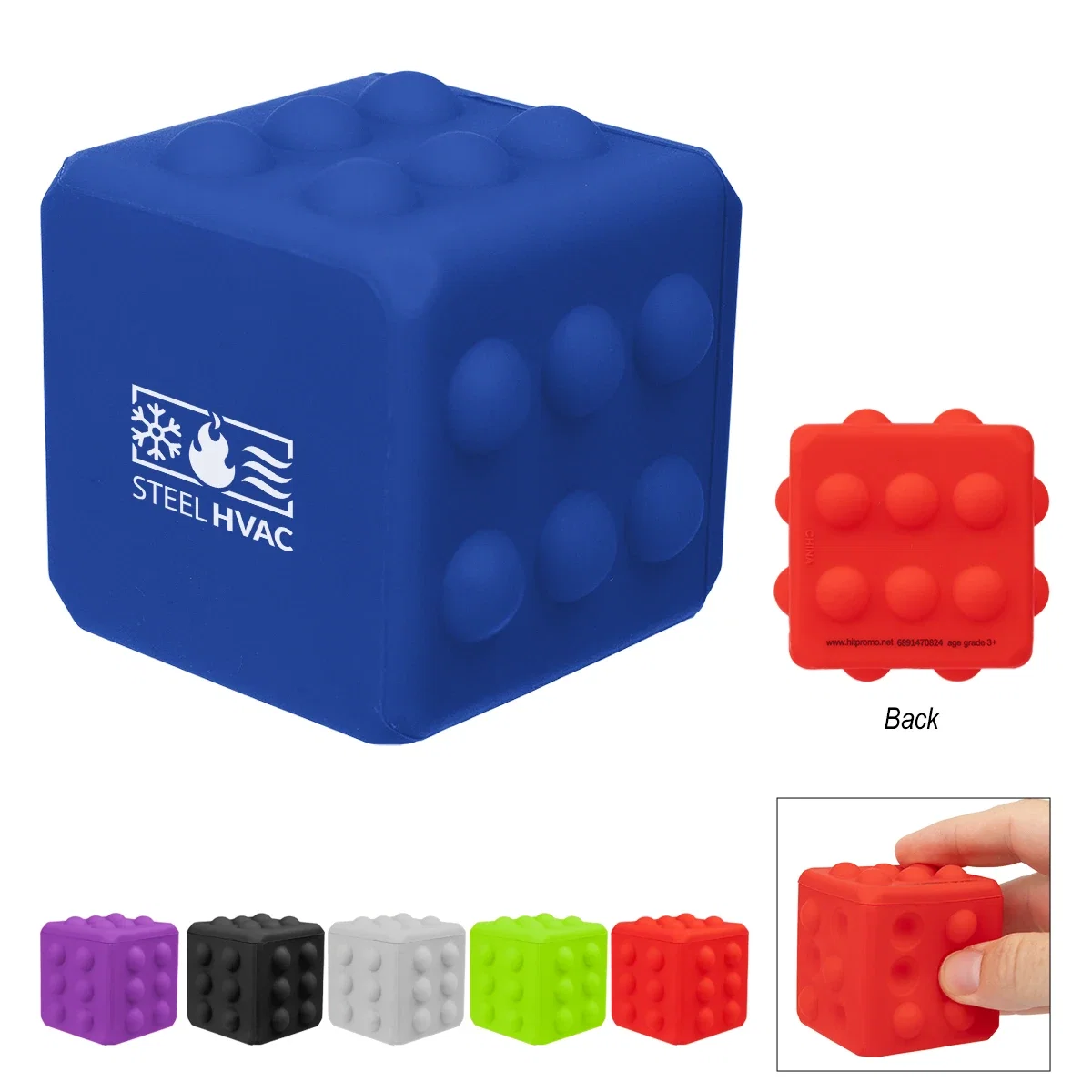 All six color choices lined up together