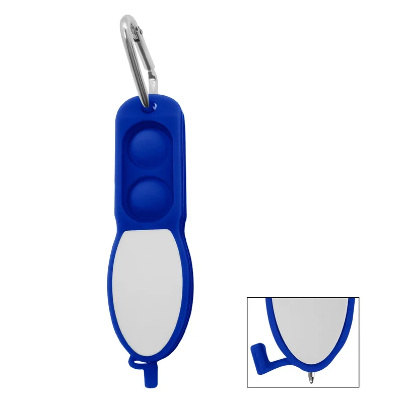 Push Pop Pen With Carabiner — view 7