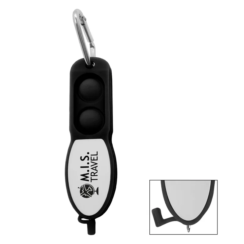 Push Pop Pen With Carabiner — view 8