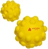Push Pop Silicone Bounce Ball in Yellow