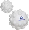 Push Pop Silicone Bounce Ball in White