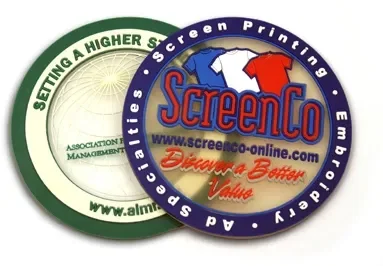 PVC Coaster - Custom Multicolor Up To 4" β view 1