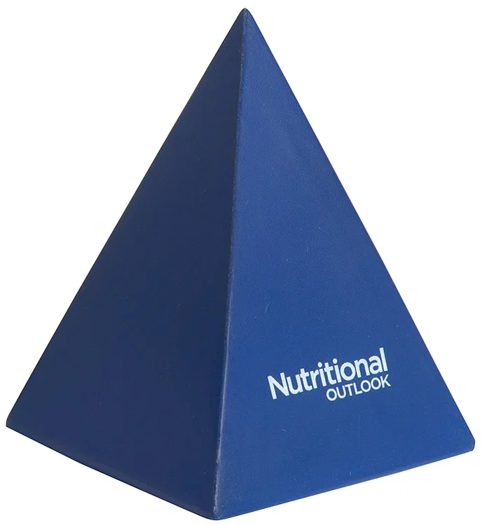 Logo Pyramid Stress Reliever — view 2