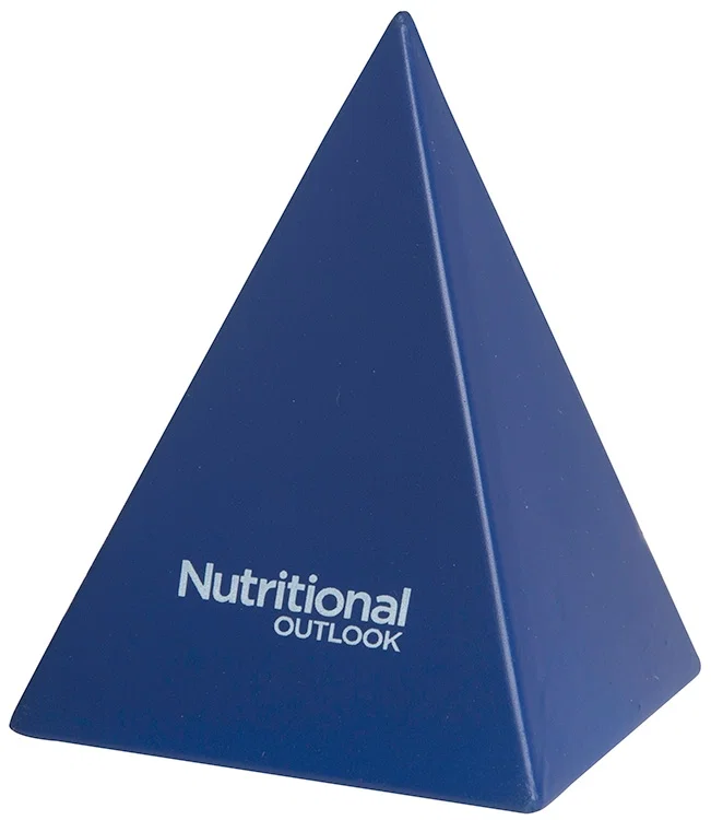 Logo Pyramid Stress Reliever — view 3