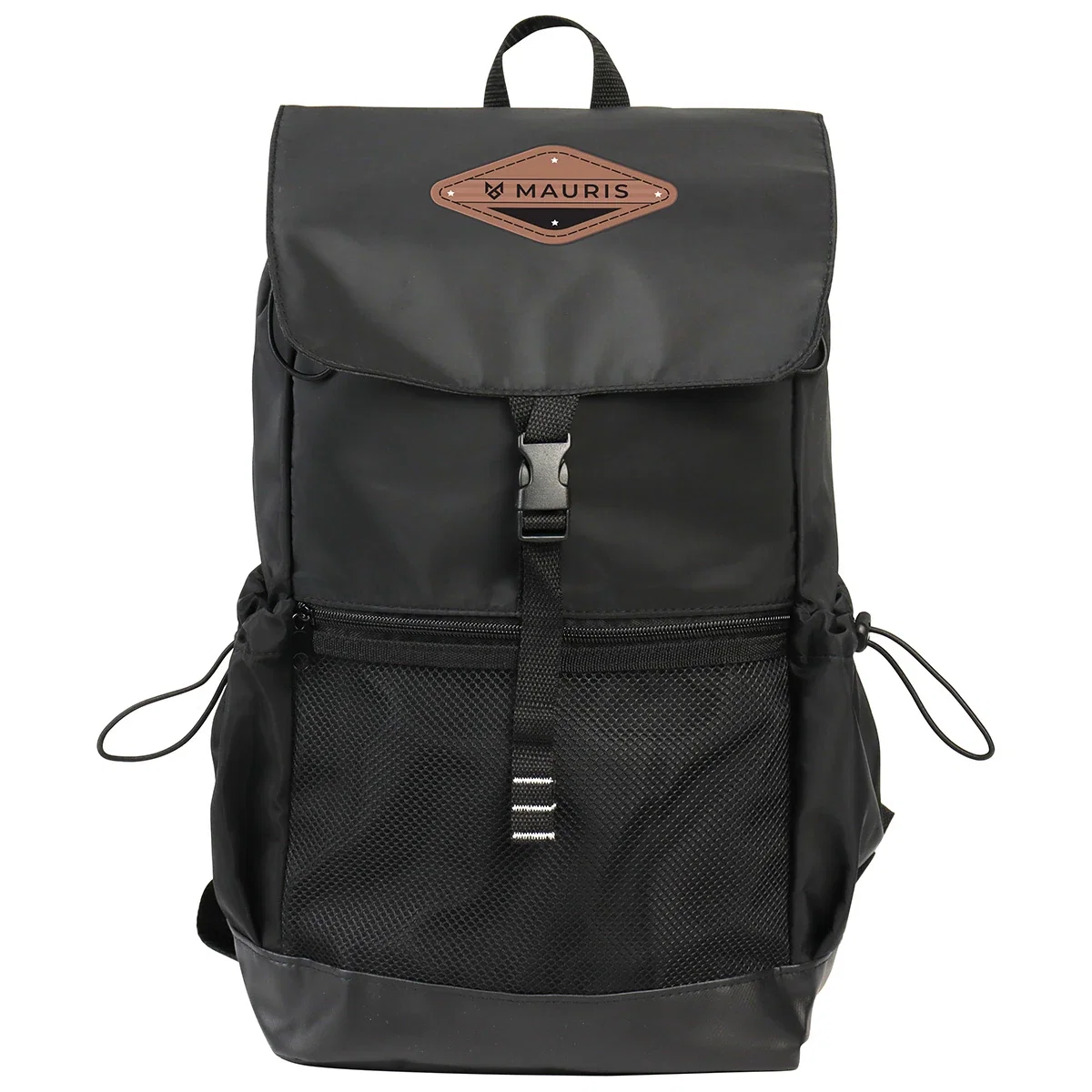 Side profile of the promotional Quantum Urban Backpack showing the padded straps