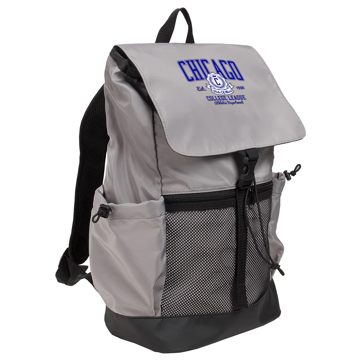 Back view of the Quantum Urban Backpack highlighting the adjustable shoulder straps