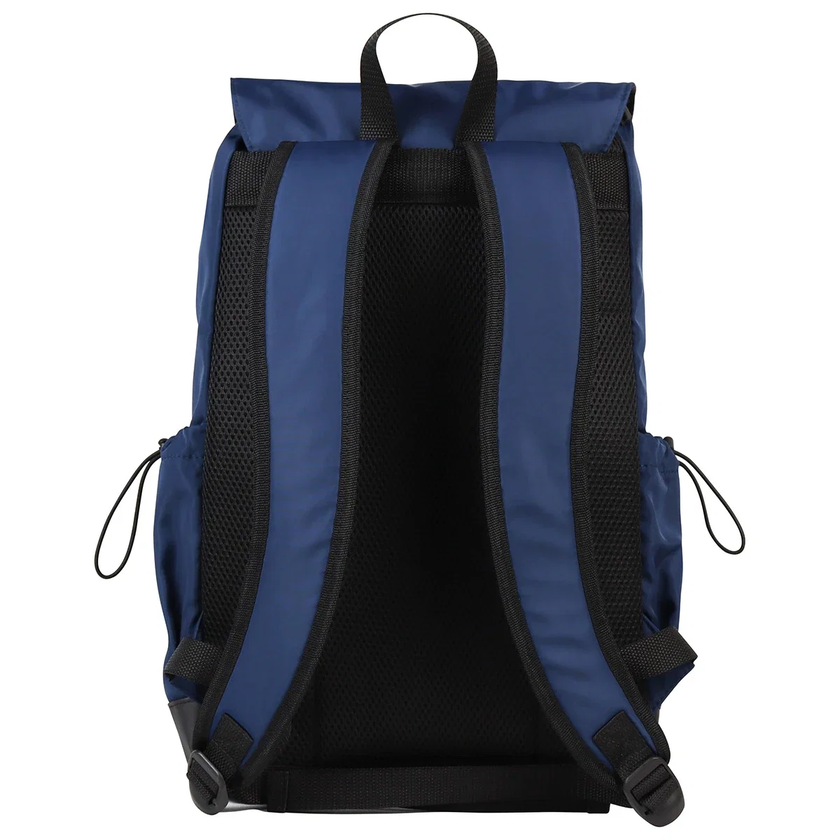 Close-up of the custom Quantum Urban Backpack's logo imprint area