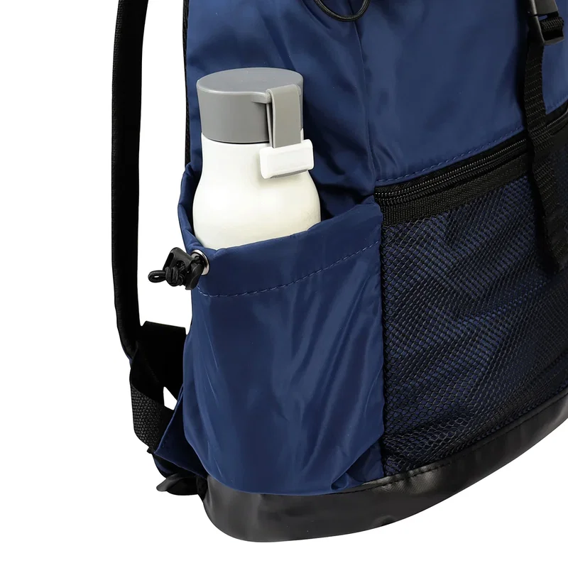 Interior compartment view of the Quantum Urban Backpack showing the laptop sleeve