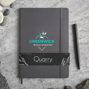 Quarry Stone Paper Pocket Notebook, 3" x 5" with 40 Pages