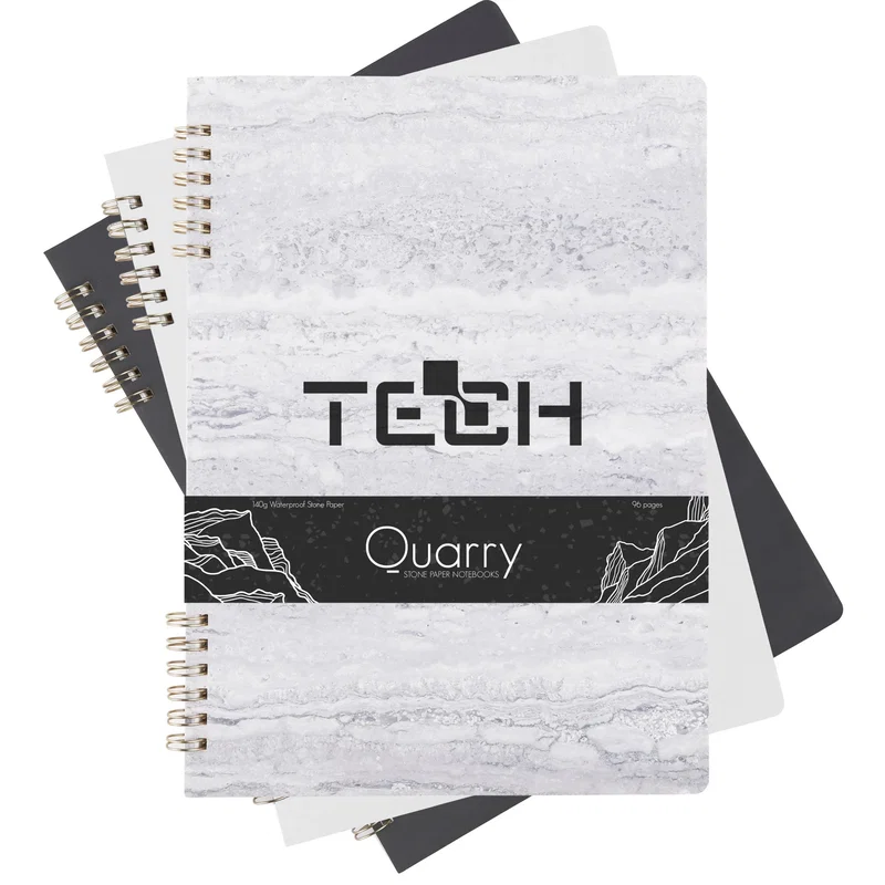 Quarry Stone Paper™ Ring Bound Notebook — view 2