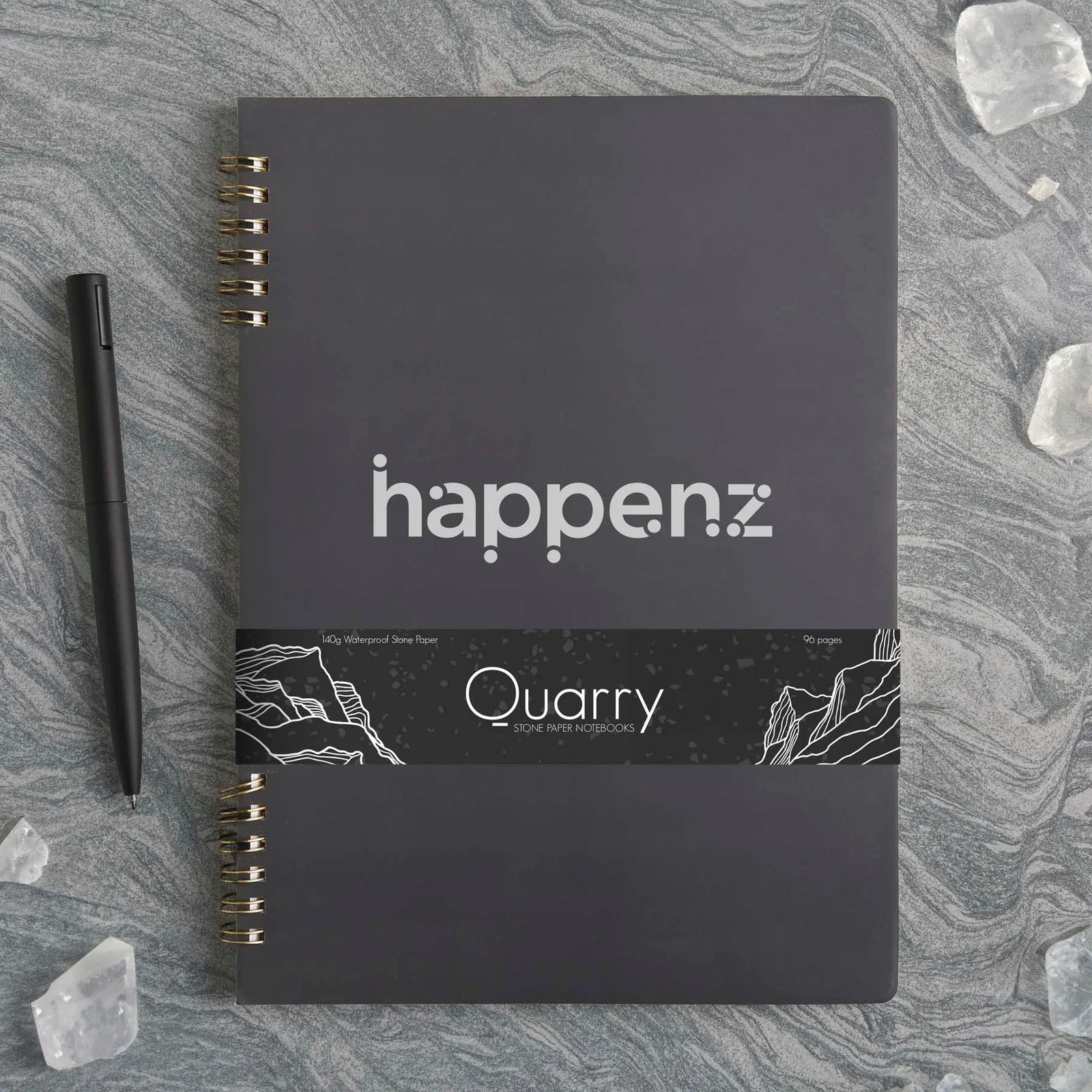 Quarry Stone Paper™ Ring Bound Notebook — view 5