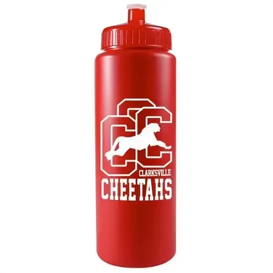 Quart Sport Bottle with Push-Pull Lid (32 oz.) — view 3