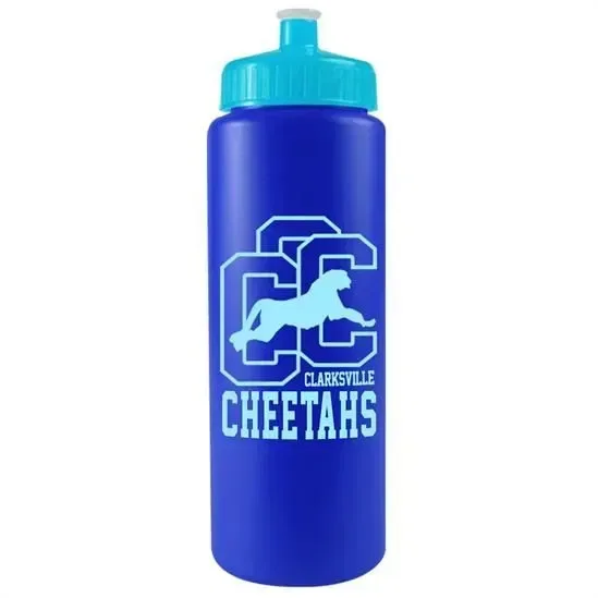 Quart Sport Bottle with Push-Pull Lid (32 oz.) — view 4
