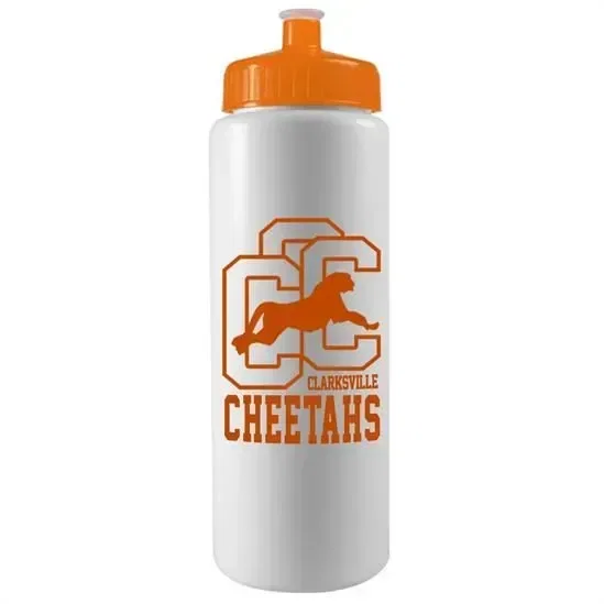 Quart Sport Bottle with Push-Pull Lid (32 oz.) — view 6