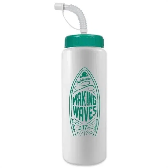 Quart Sport Bottle with Straw Lid (32 oz.) — view 15