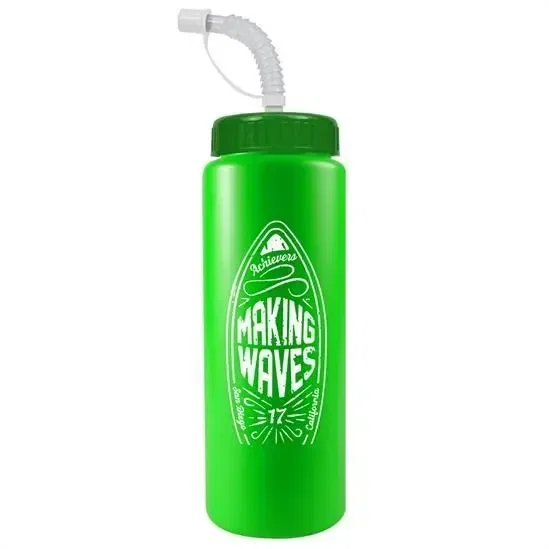 Quart Sport Bottle with Straw Lid (32 oz.) — view 16