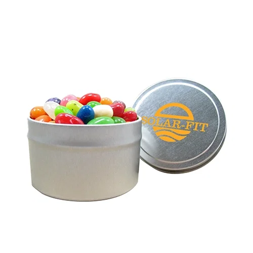 Quarter Capacity Round Tin Container — view 4