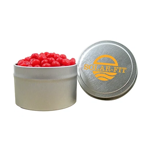 Quarter Capacity Round Tin Container — view 5