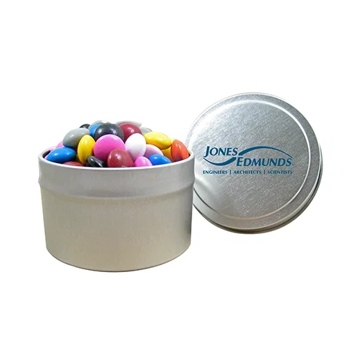 Quarter Capacity Round Tin Container — view 7