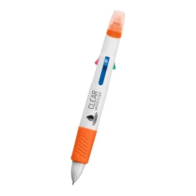 Ballpoint end ready to write on a notepad
