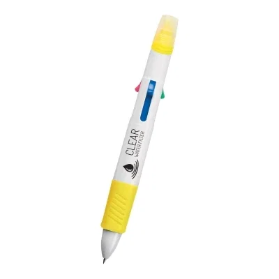 Quatro Pen With Highlighter — view 4